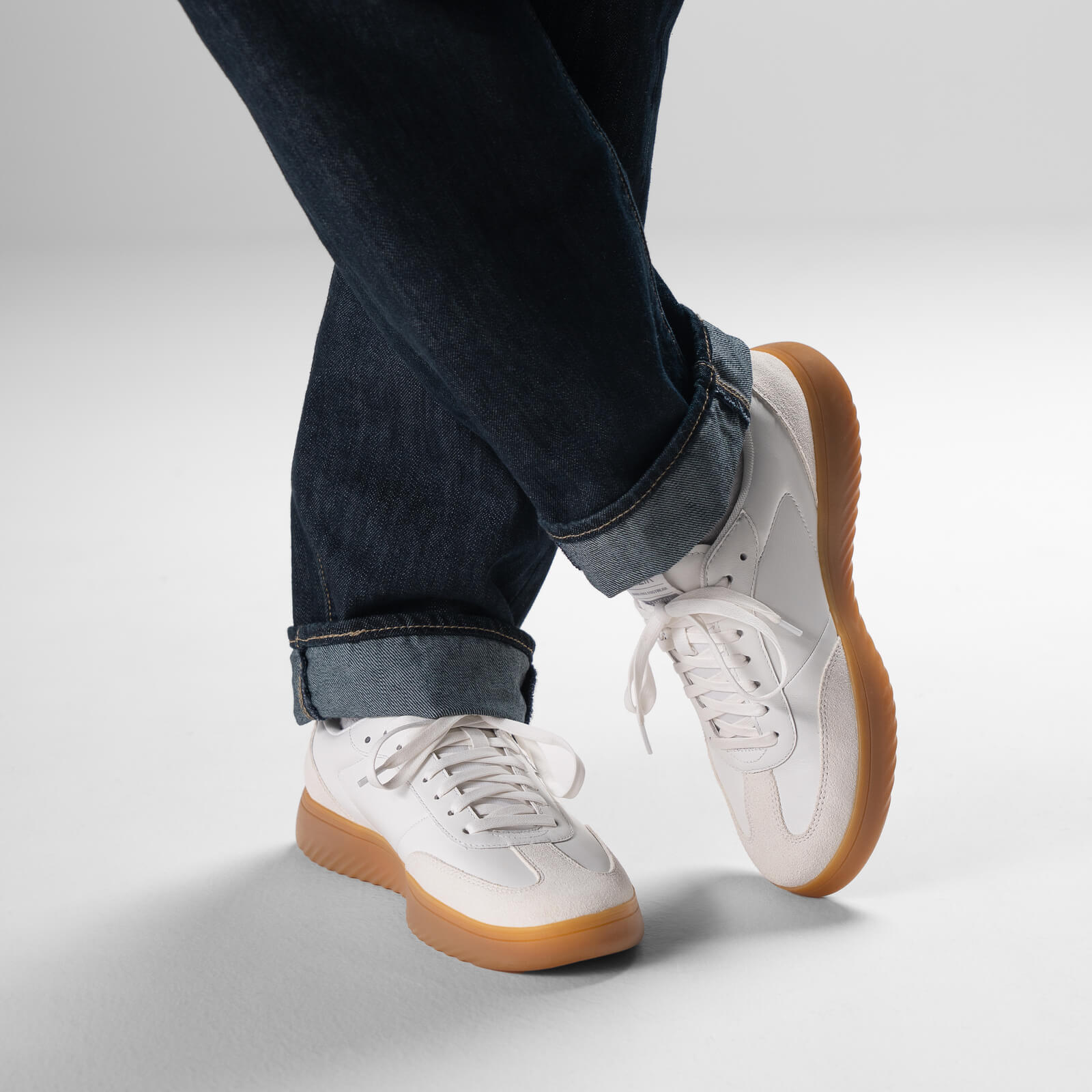 Men's Camden - White/Gum - Image 9