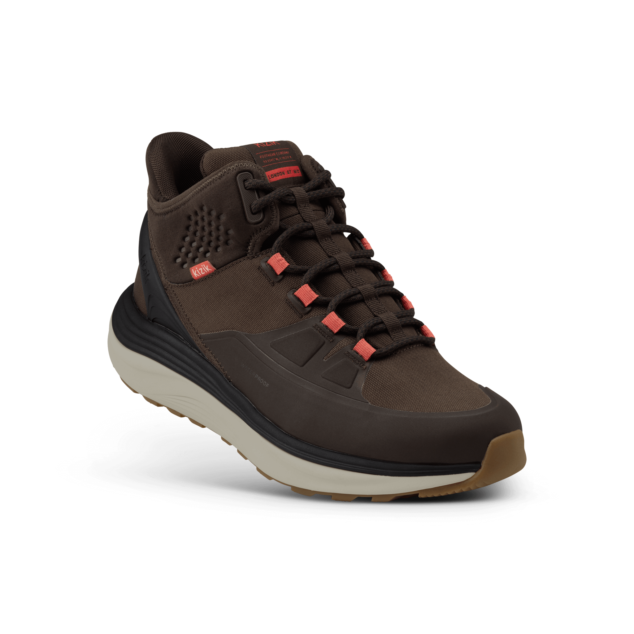 Men's London AT Mid Waterproof - Mole/Whitecap Gray - Image 2