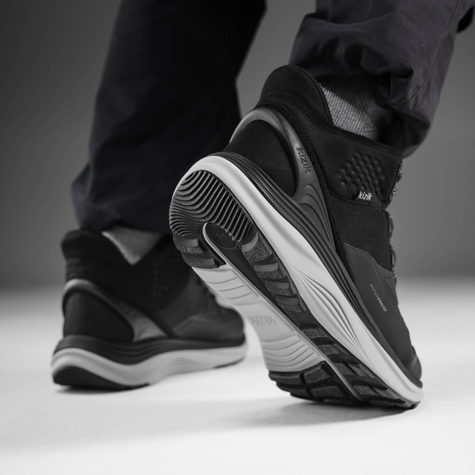 Men's London AT Mid Waterproof - Black/Alloy - Image 11