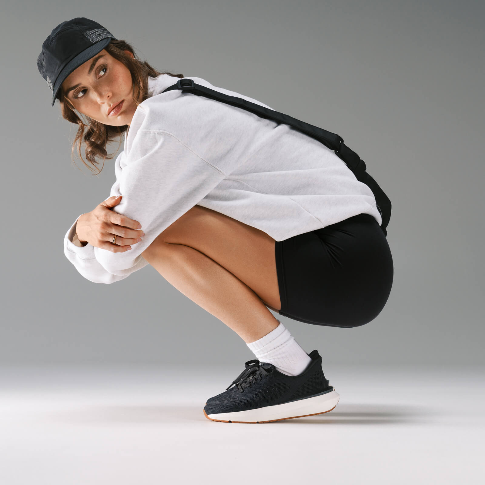 Women's Athens 2 Knit - Black/Bright White - Image 9