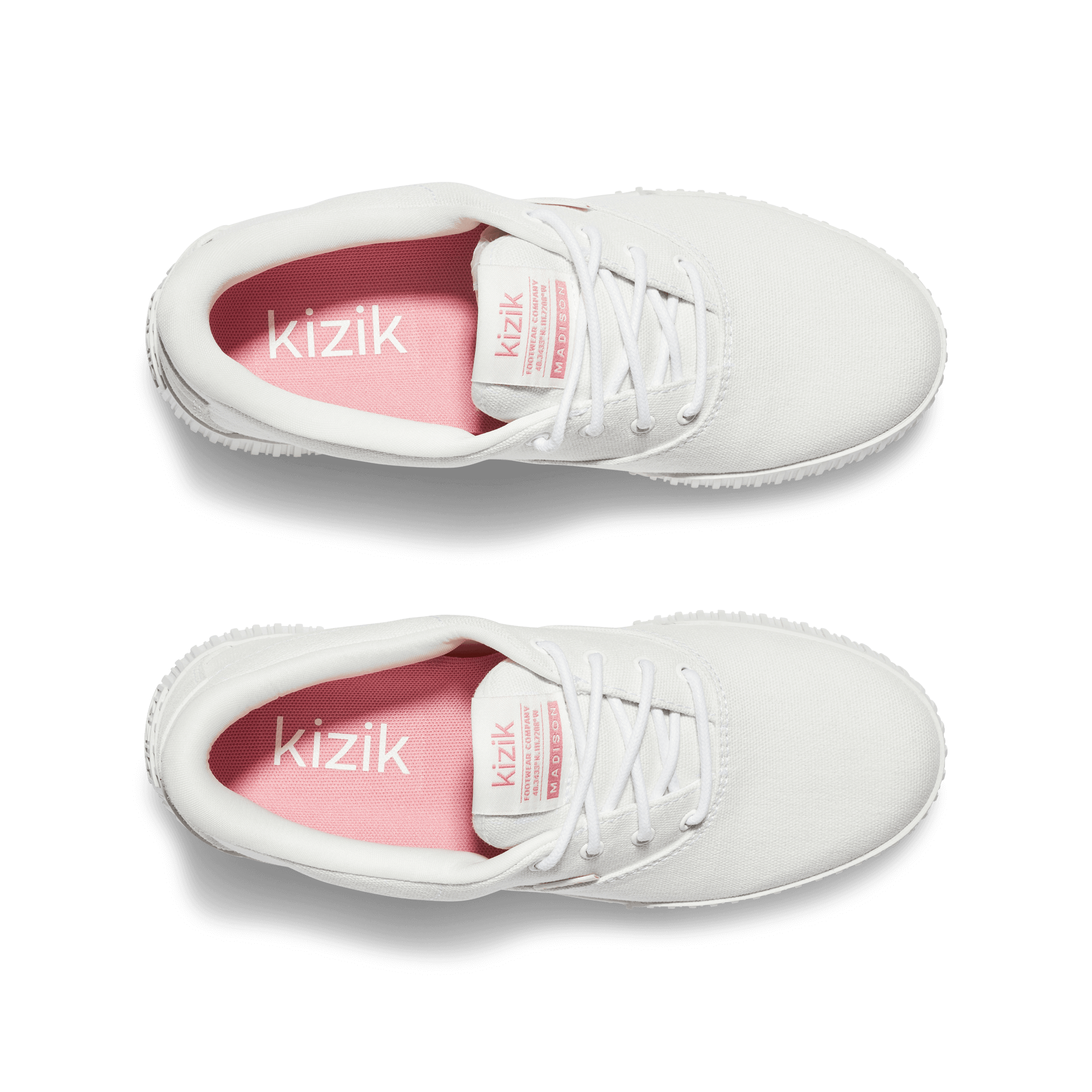 Women's Madison - Bright White/Wild Rose - Image 7