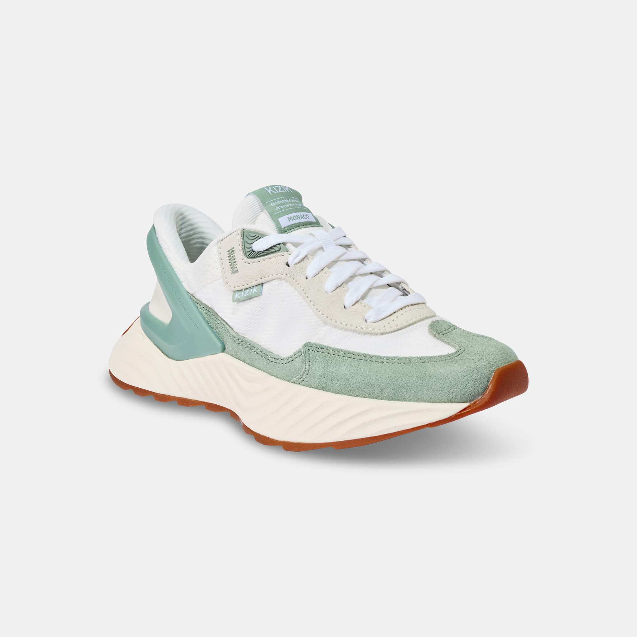 Women's Monaco - White/Iceberg Green - Image 3