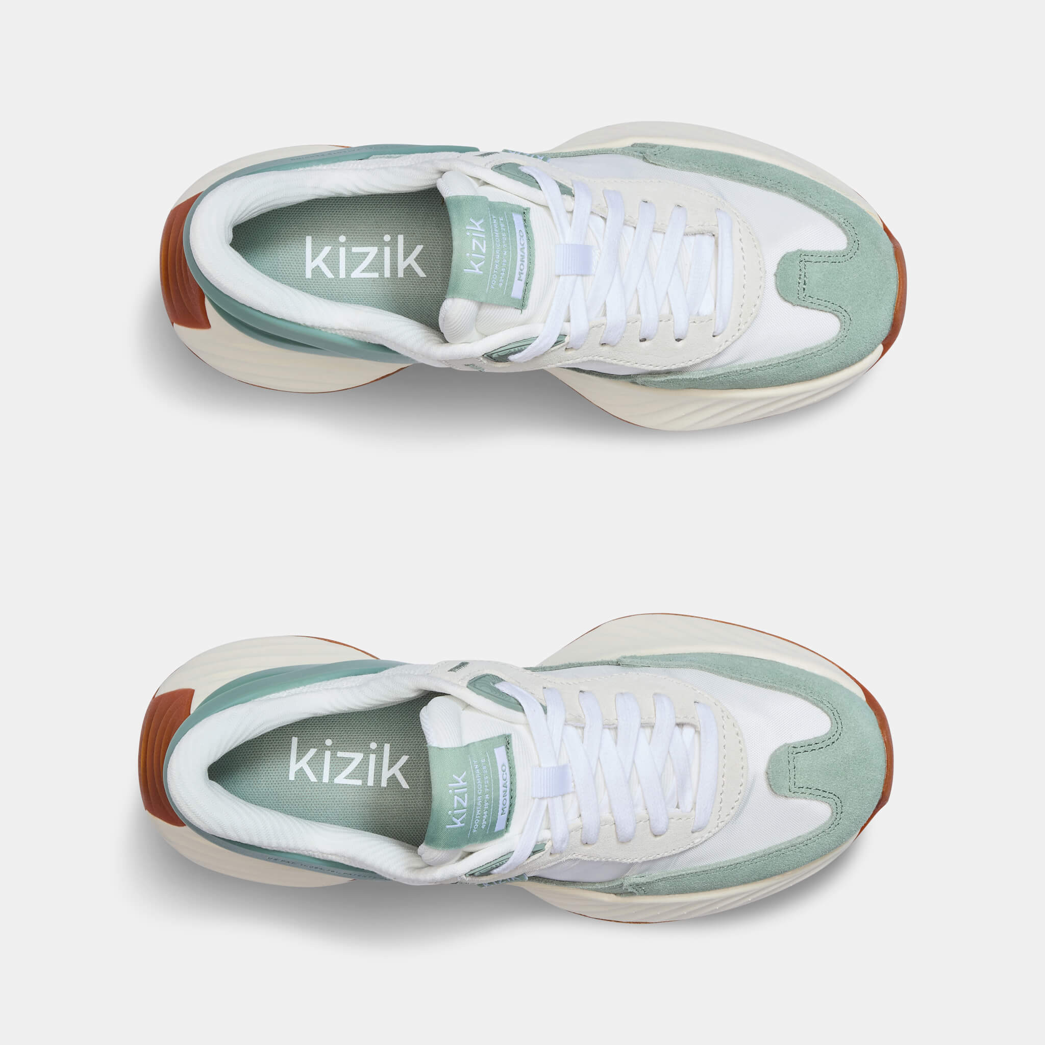 Women's Monaco - White/Iceberg Green - Image 8